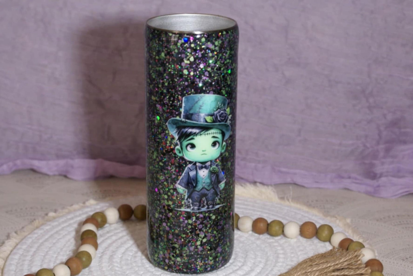 21-20oz Spooky Bride and Groom Tumbler