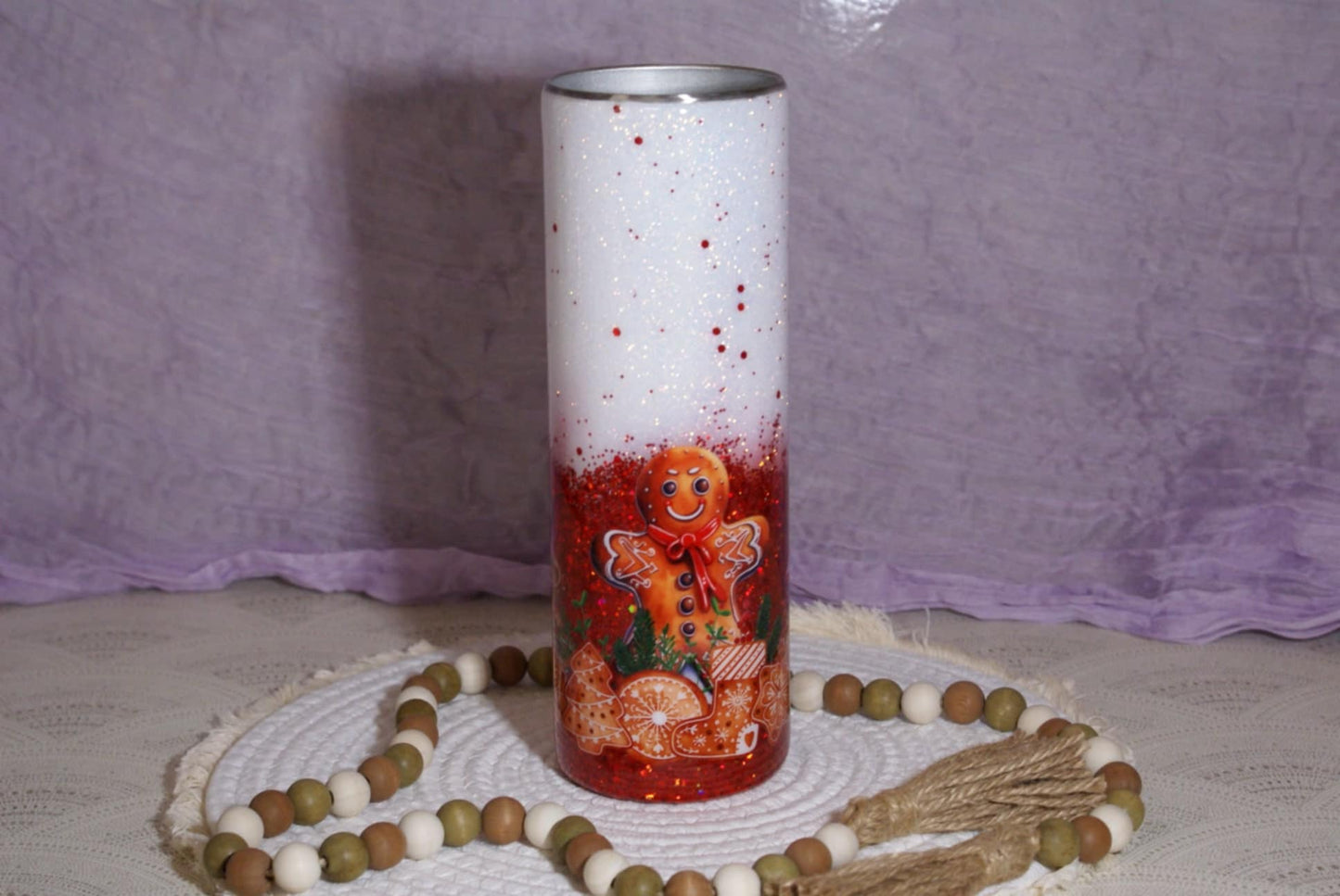 30-30oz Gingerbread Man Tumbler