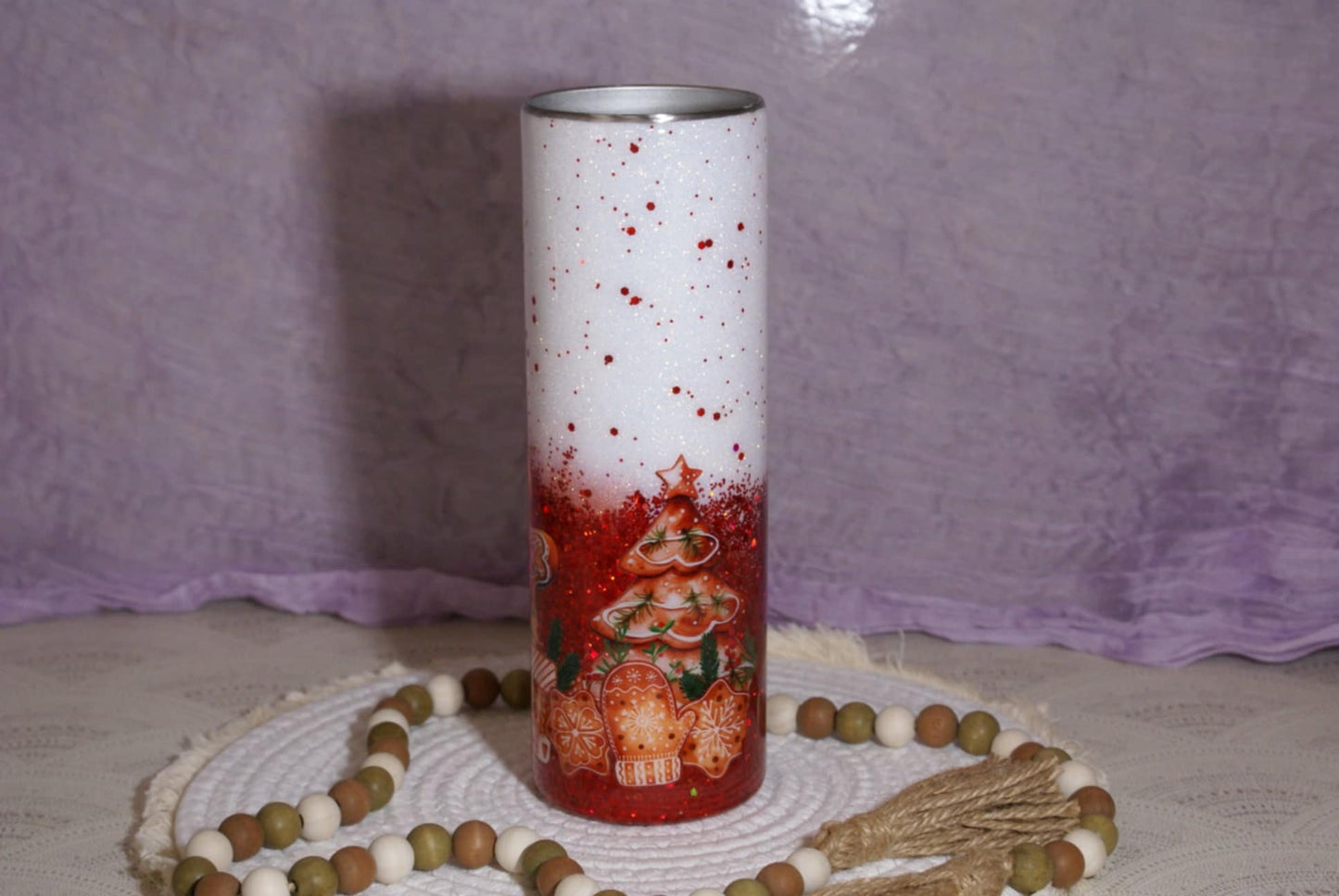 30-30oz Gingerbread Man Tumbler