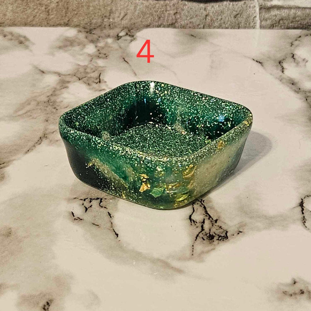 Square and Heart Jewelry Dishes, Gift