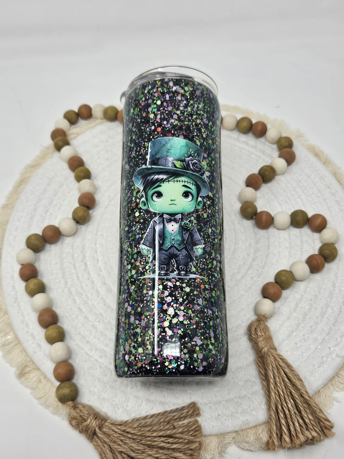 21-20oz Spooky Bride and Groom Tumbler
