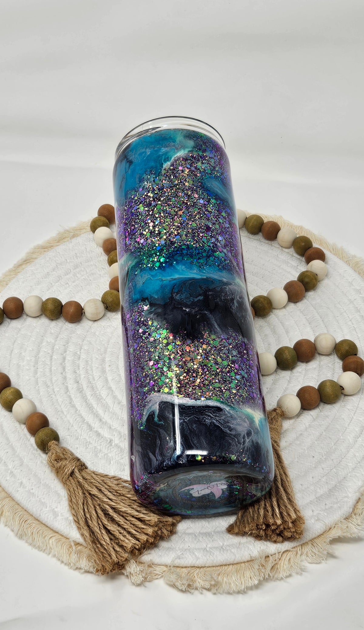 27-30oz Color Shift Ink Swirl Tumbler